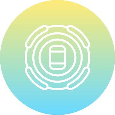 Akıllı Telefon Modern Markalaştırma Vektör Varlığı