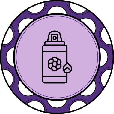 Calendula Özü şişe çizgisi simgesi