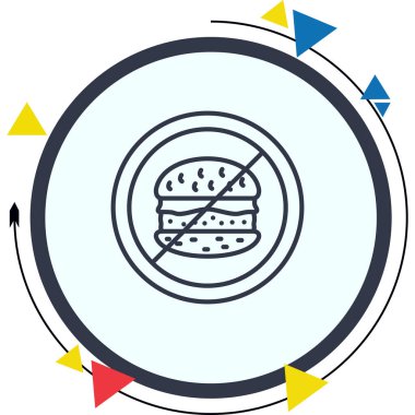 Fast Food Fast Food Seçkin Marka Vektörü Varlığı Yok