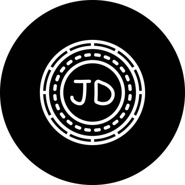 Jordan Madeni Para Profesyonel Temiz Kullanıcı Arayüzü Elemanı