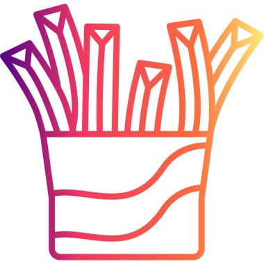 Fransız Kızartması Stili Düz Kullanıcı Arayüzü Özelliği