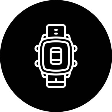 Akıllı Saat Akıllı Telefon Zarif Çağdaş Dijital Grafik Özelliği