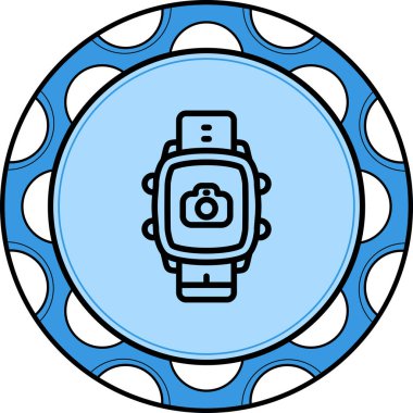 Akıllı Saat Kamerası Eşsiz Düz Dijital Nesne Tasarımı