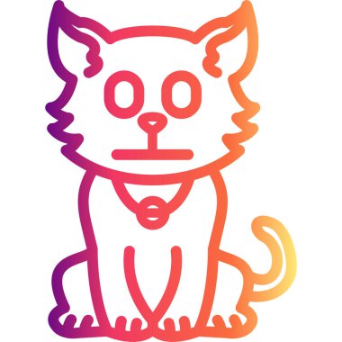 Tarafsız Kedi Yenilikçi Modern Yaratıcı Grafik Özelliği