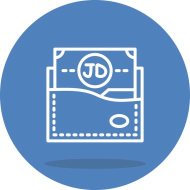 Jordan Cüzdan Dinamik Modern Yaratıcı Vektör Varlığı