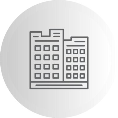 Şirket web simgesi, basit vektör tasarımı