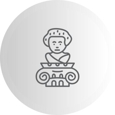 Heykel Yaratıcı Yüksek Çözünürlük Grafik Elementi