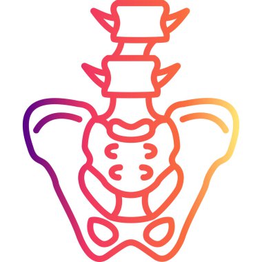 Beyaz çizgi simgesi: Skolyoz, kemik yapıları