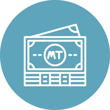 Mozambik Notları Rafine Edilmiş Zarif Vektör Sanatı Nesnesi