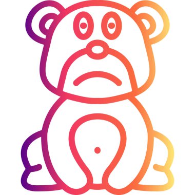 Kızartılmış Ayı Sofistike Temiz Ürün Grafik ŞekliName