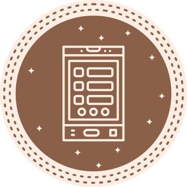 Kategori Menü Simgesi, Basit Resim