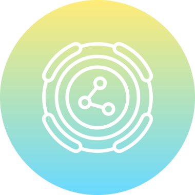 Web simge vektör çizim paylaşmak