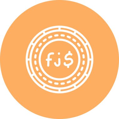 Fiji Coin Yaratıcı Eşsiz Ürün Tasarım Elemanı