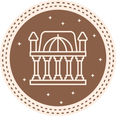 Pantheon Belirgin Temiz Damgalama Grafik ŞekliName