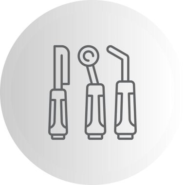 Diş Aracıları Dengelenmiş Düz Modern Tasarım Elemanı