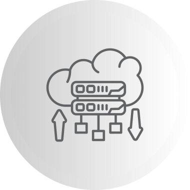 Bulut Büyük Veri Minimum Gelişmiş Marka Tasarımı Varlığı