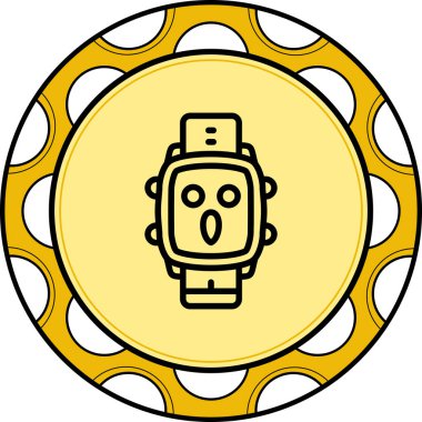 Saat Şok Edilen Dial Modern Dijital Sanat Özelliği