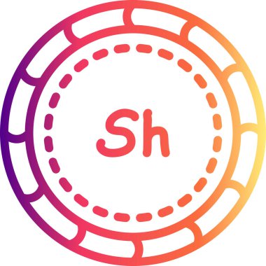 Şilin madeni para simgesi, ulusal para birimi