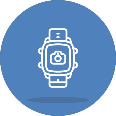 Akıllı Saat Kamerası Biçimli Düz Kullanıcı Arayüzü Özelliği