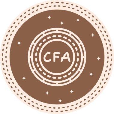 Fildişi Sahil Sikkesi Biçimli Markalaştırma Vektörü Özelliği