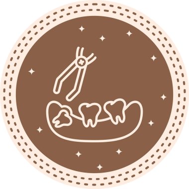 Diş boşluğunu ya da ağız sağlığı sorununu temsil etmek için kaplamanın yan tarafında çürük alanı olan insan dişi. Bilgelik Dişleri