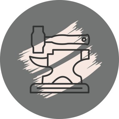 Anvil Ayırt Vibrant Dijital Grafik Özelliği