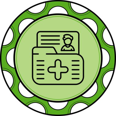 Hasta Dosyası Biçimlendirilmiş Markalaştırma Vektörü Özelliği