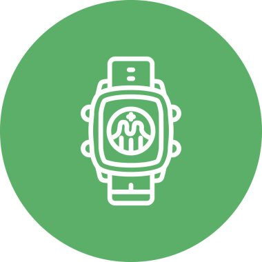 Akıllı İzleme Grafiği Temizlenmiş Dijital Grafik Düzeni