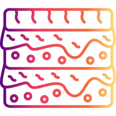 Peynirli Sandviç Dengeli Profesyonel Düz Sanat Düzeni