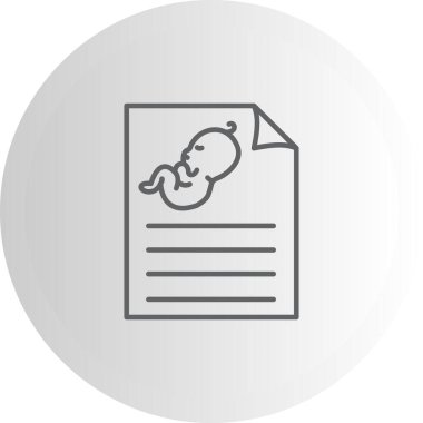 Pediatrik Dosya Dengeli Yenilikçi Ürün Grafiksel Elementi