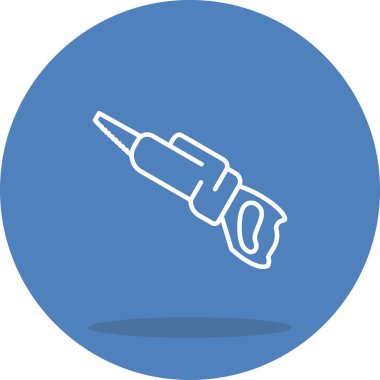 Karşılıklı Testere Ayırt Modern Dijital Tasarım Elemanı