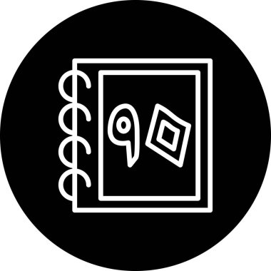 Urdu  web icon vector illustration