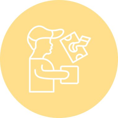 servis ağ ikonu vektör illüstrasyonuName