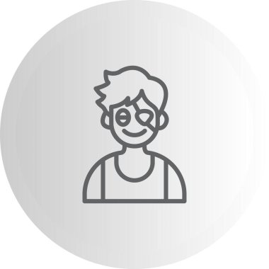 Korsan Çocuk Premium Temiz Sayısal Sanat Düzeni