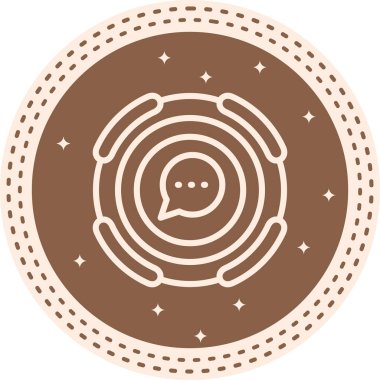 Sohbet Profesyonel Temiz Kullanıcı Arayüzü Elemanı