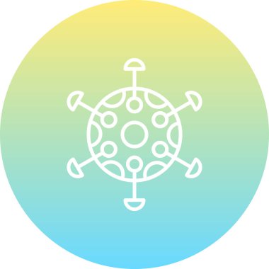 Virüs Tarzı Temiz Ürün Tasarımı Nesnesi