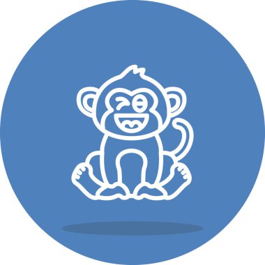 Yaramaz Maymun Kalın Web Grafik Çizimi