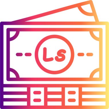 Letonya Notları Minimum Yüksek Kalite Grafik Sembolü