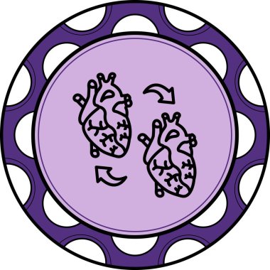 Kalp Nakli Minimum Kalite Grafik Sembolü