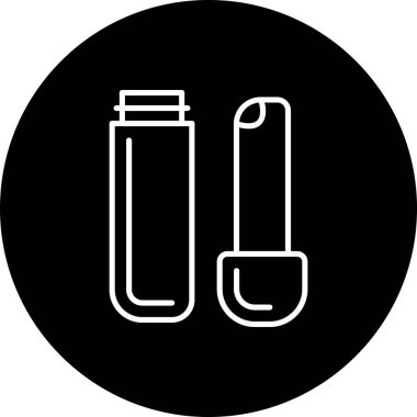 Dudak kremi Çizgisi Düz Simge