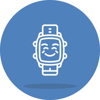 Joy simgesi basit düz çizim