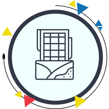 Chocolate Premium Contemporary Flat Vector Feature