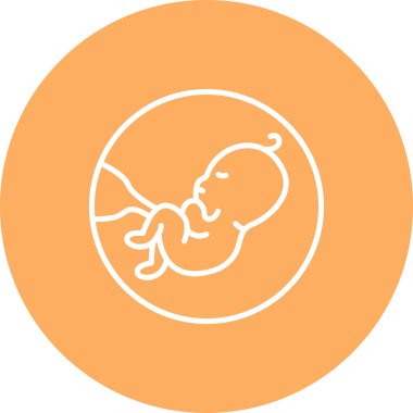 Rahim Simgesindeki Bebek, Basit İllüstrasyon