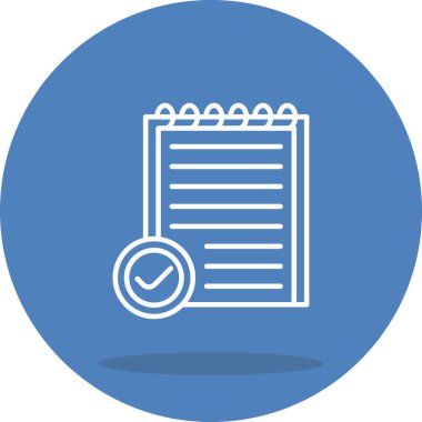 Ders Planı Özel Vektör Tasarım Varlığı