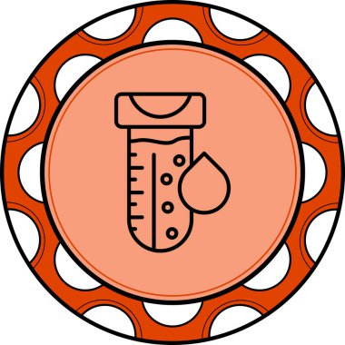 Kan Testi Yaratıcı Eşsiz Ürün Tasarım Elementi