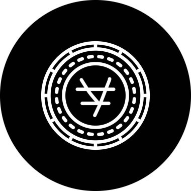 Yen Para Dinamik Özel Dijital Sanat Düzeni