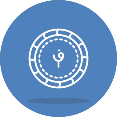 Afgan madeni para simgesi, para birimi sembolü