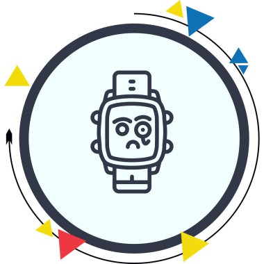 Dedektif Dengeli Düz Modern Tasarım Elemanını İzle