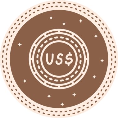 Palau Madeni Parası Profesyonel Yenilikçi Düz Tasarım Düzeni