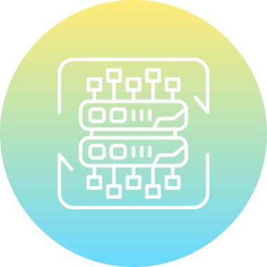 Veri İşleme Rafineri Temiz Sayısal Grafik Düzeni